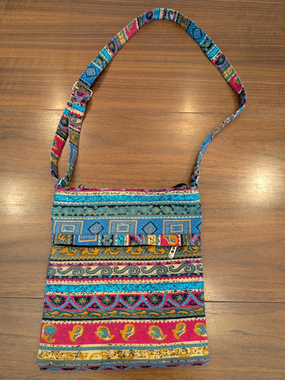 Multi Pattern Adjustable Crossbody Bag